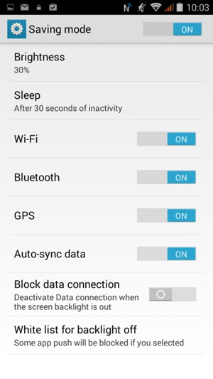 Turn on Wi-Fi, Bluetooth and GPS