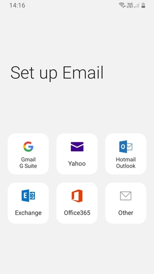 Select Gmail G Suite