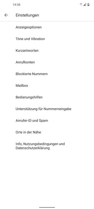 Wählen Sie Mailbox