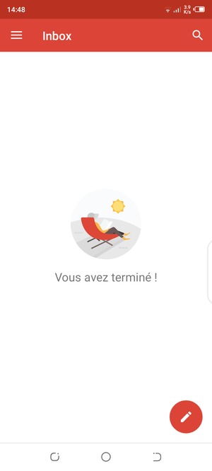 Votre messagerie Gmail est prête à l'emploi