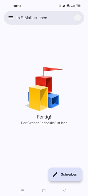 Ihr Gmail Konto ist einsatzbereit