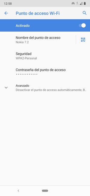 El teléfono ha sido configurado para su uso como módem