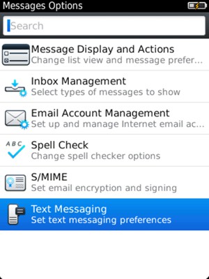 Select Text Messaging