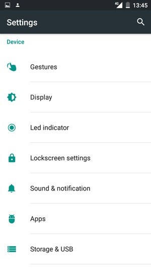 To activate your screen lock, go to the Settings menu and select Lockscreen settings
