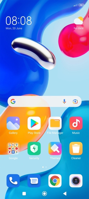 Xiaomi Mi 11 - Instale apps do Google Play
