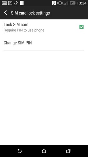 Select Change SIM PIN