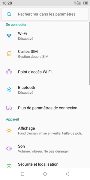 Sélectionnez Point d'accès Wi-Fi