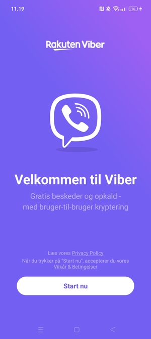 Din app er klar til brug