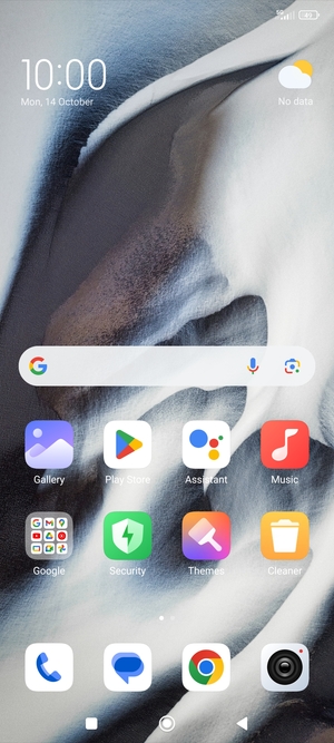 Select the Recent apps button