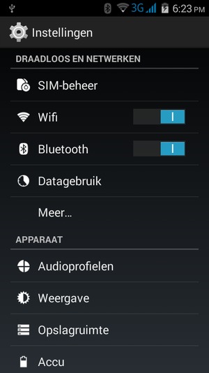 Schakel Wi-Fi en Bluetooth uit