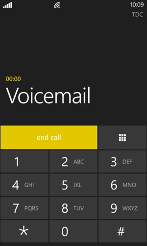 Call forwarding to your Voicemail is set up