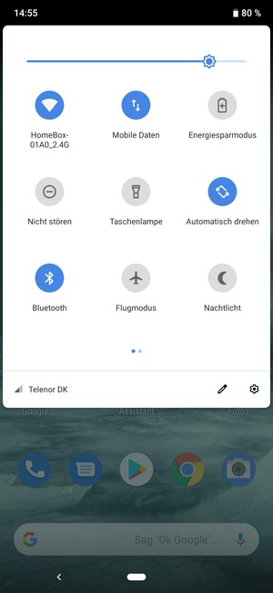 Schalten Sie WLAN und Bluetooth aus