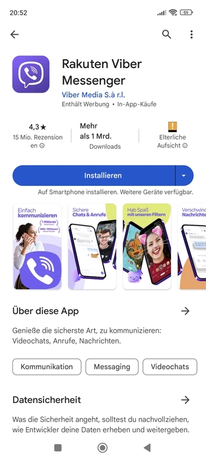 Wählen Sie Installieren