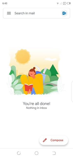 Your Gmail is ready to use