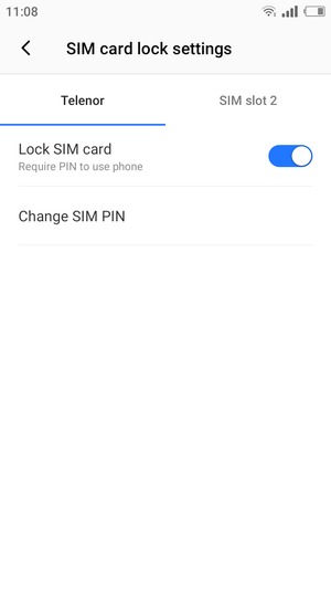 Select Digicel and  Change SIM PIN