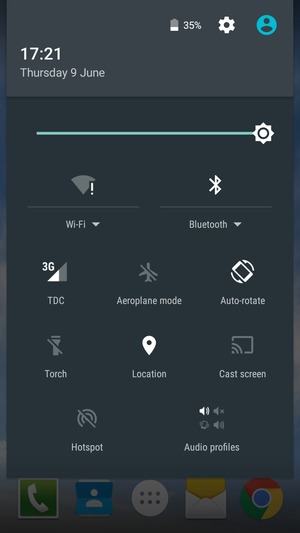 Turn off Bluetooth and Location