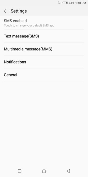 Select Text messages(SMS)