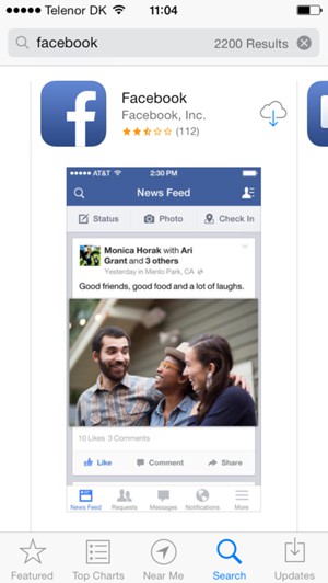 Facebook App For Iphone 4s Free Download