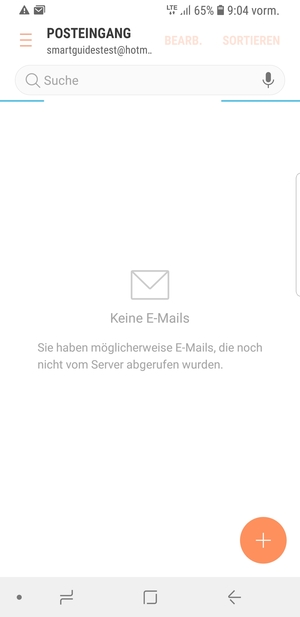 Ihr Hotmail Konto ist einsatzbereit
