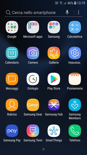 Configurare il roaming - Samsung Galaxy S7 Edge - Android 8.0