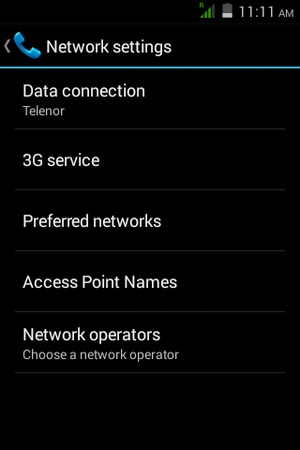 Select 3G Service