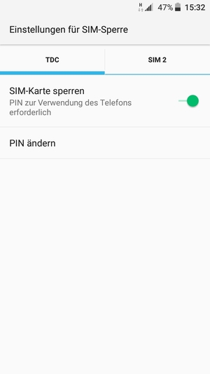 Wählen Sie mobilcom-debitel und PIN ändern