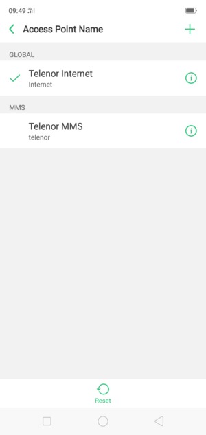 Your phone has now been set up to MMS