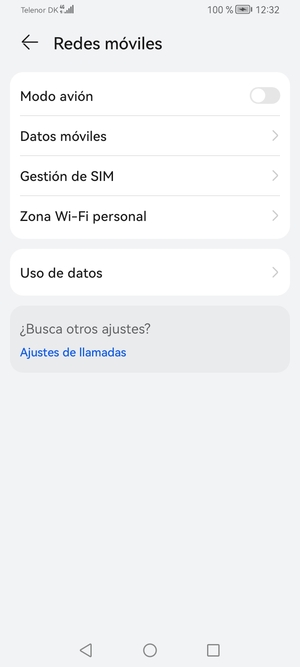 Seleccione Zona Wi-Fi personal
