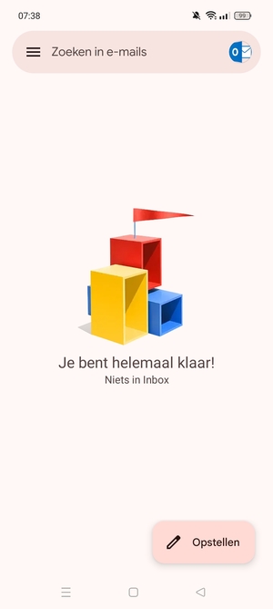 Uw Hotmail is klaar voor gebruik