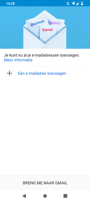 Selecteer Een e-mailadres toevoegen