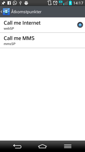Din telefon har nu ställts in för MMS