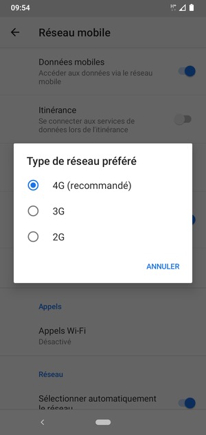 Sélectionnez votre option préférée