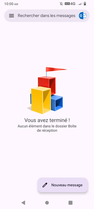 Votre messagerie Gmail est prête à l'emploi